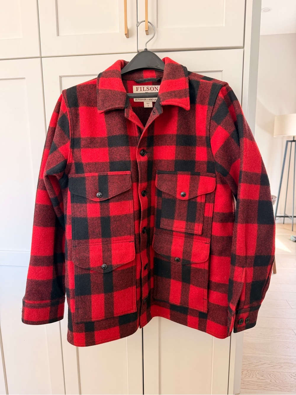 Filson Mackinaw cruiser.